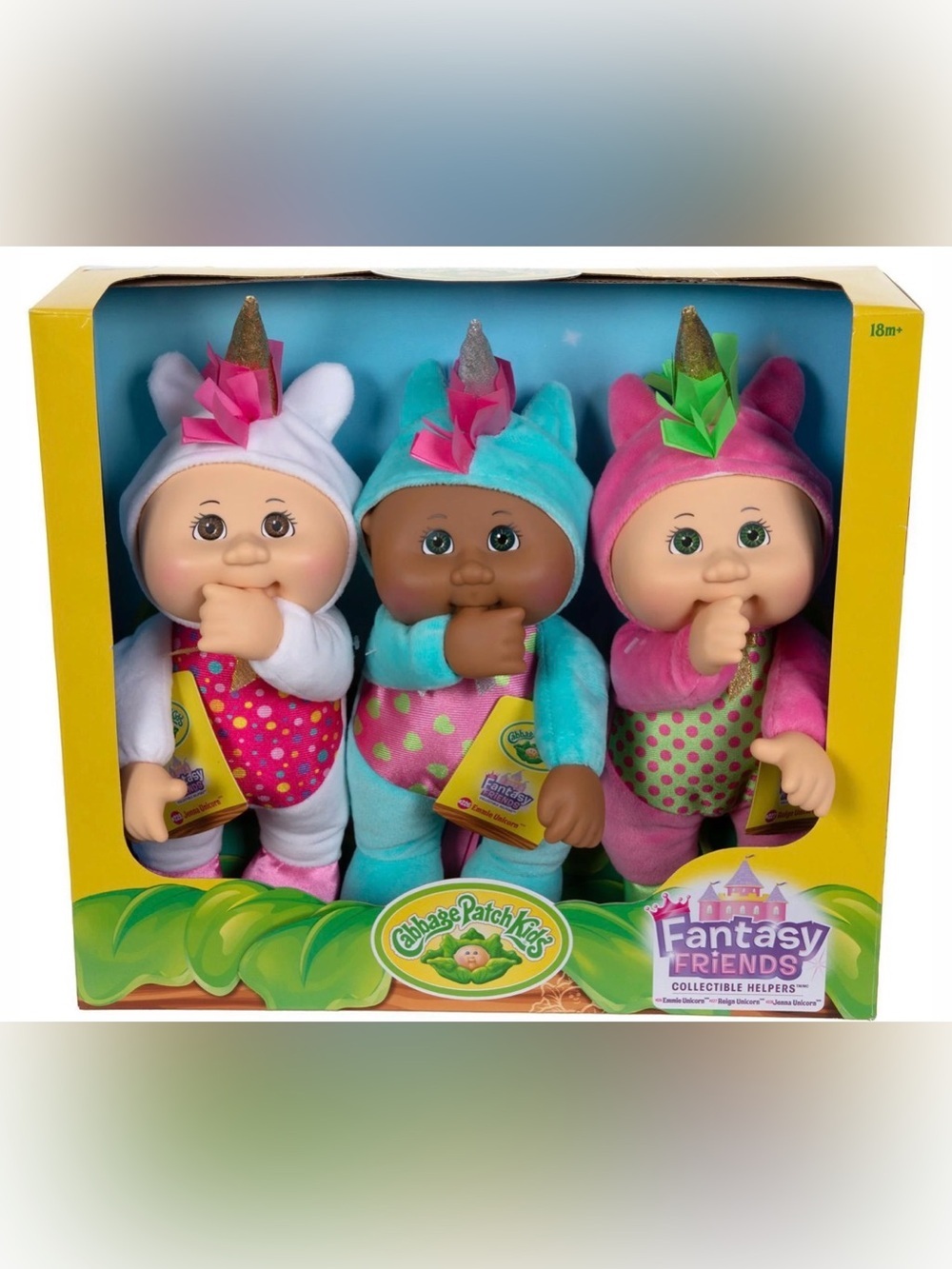 Cabbage Patch Fantasy Friends 3pk Unicorns